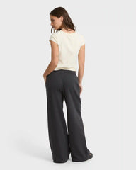 Midnight Session Fleece Pants - Off Black