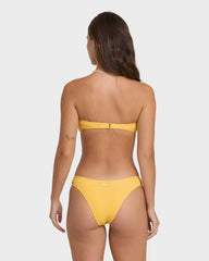 Crinkle Crush Sweetheart Bandeau Bikini Top - Sundress