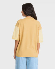 Avante Short Sleeve Cotton Jersey T-Shirt - Curry