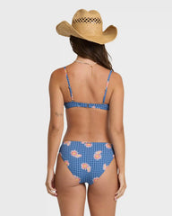 Western Sky Lowrider Full Bikini Bottoms - True Navy
