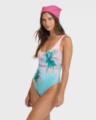Palm Bay Fiji One Piece Swimsuit - Waterfall