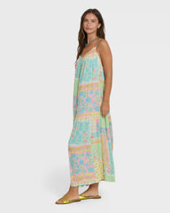 Perla Maxi Dress - White Multi