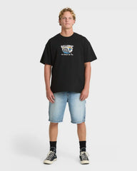 Behind The Lip OG Short Sleeve Cotton T-Shirt - Black