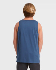 Rotor Diamond Premium Tank Top - Dark Denim