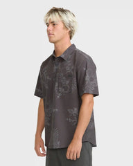 Sundays Island Short Sleeve Woven Shirt - Phantom