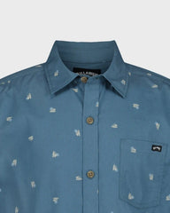 Boys Sundays Short Sleeve Woven Shirt
