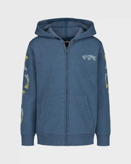 Little Boys Arch Full Zip Hoodie