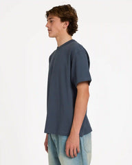 Arch Up Short Sleeve Knit T-Shirt - Charcoal