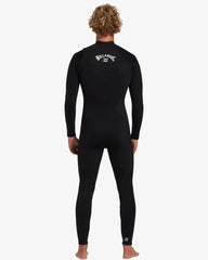 4/3mm Foil GBS Chest Zip Wetsuit - Black